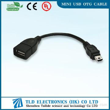 High Speed Mini 5 pin USB OTG Cable